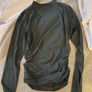 Abercrombie & Fitch Dark Green Blouse